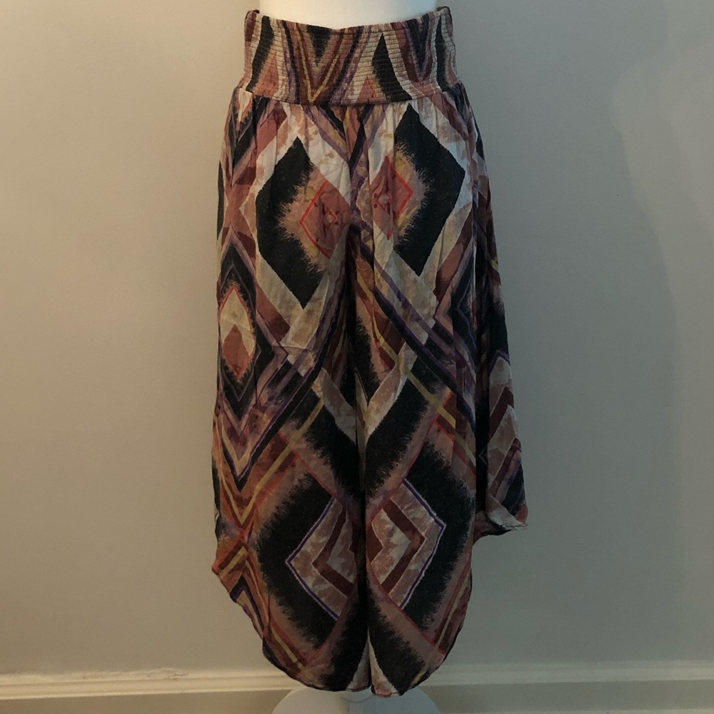 Free People Printed Skater Pants